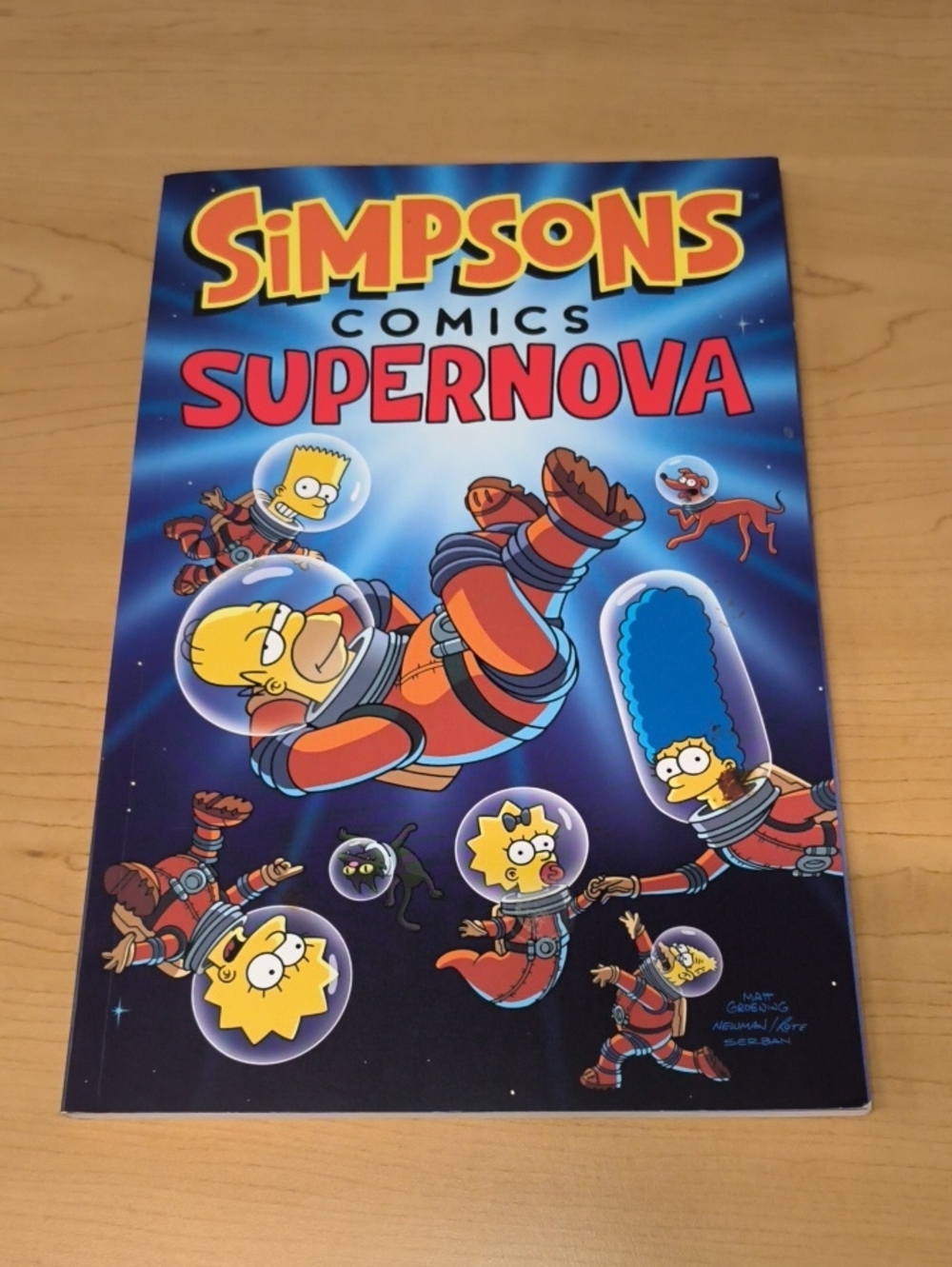 Simpsons Comics Supernova by Matt Groening (2012, Paperback)